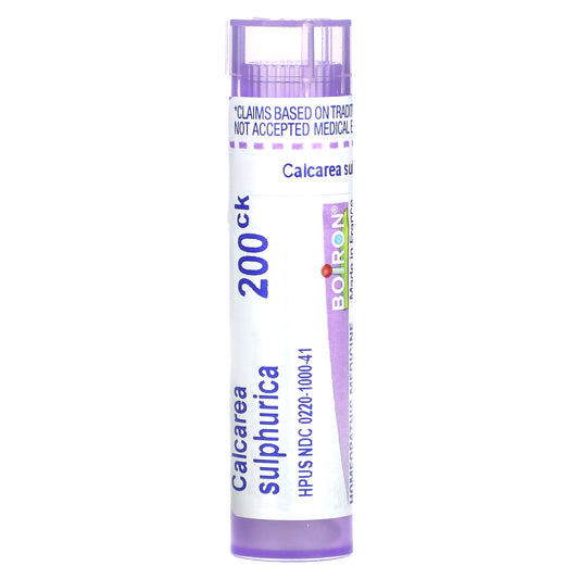 Boiron, Calcarea Sulphurica, 200CK, Acne Relief, Approx 80 Pellets