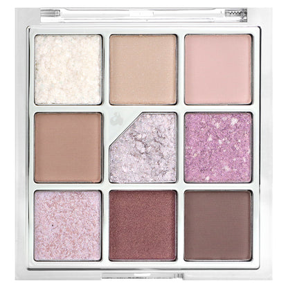 Unleashia, Glitterpedia Eyeshadow Palette, No.4 All of Lavender Fog, 0.233 oz