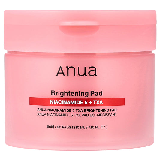 Anua, Niacinamide 5 TXA Brightening Pad, 60 Pads, 7.10 fl oz (210 ml)