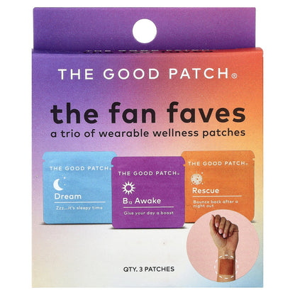 The Good Patch, The Fan Faves Wellness Patches, 3 Patches
