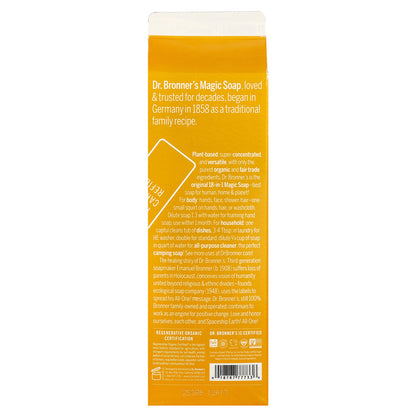 Dr. Bronner's, 18-IN-1 Pure-Castile Magic Soap Refill Citrus, 32 fl oz