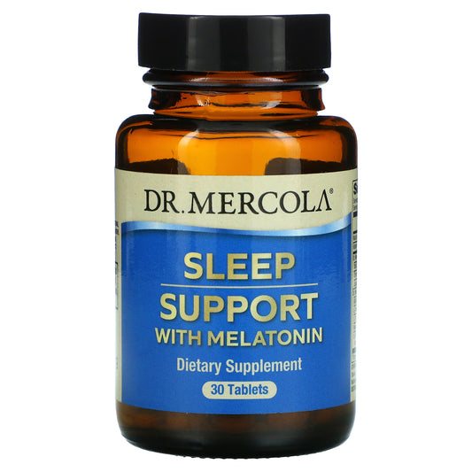 Dr. Mercola, Sleep Support with Melatonin, 30 Tablets