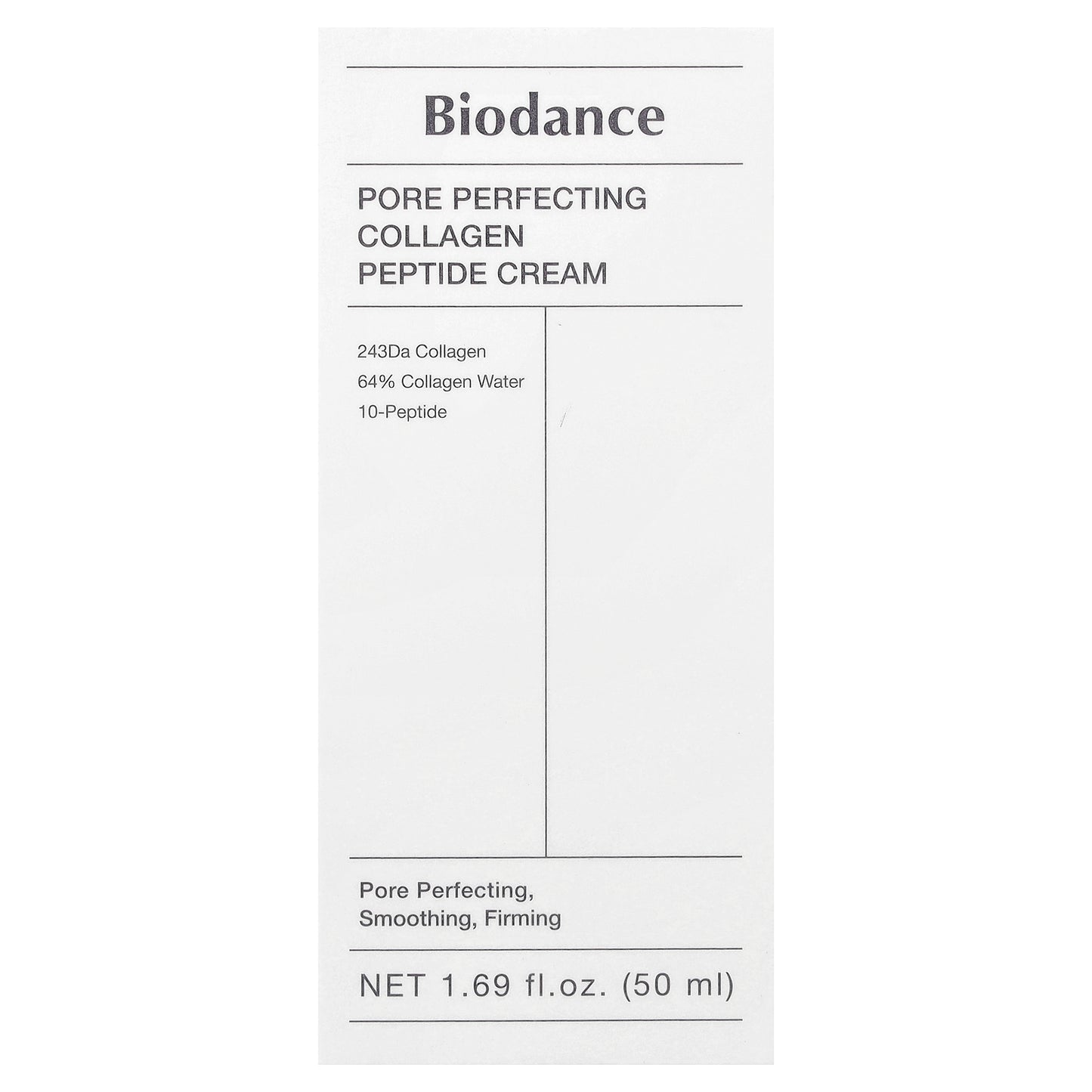 Biodance, Pore Perfecting Collagen Peptide Cream, 1.69 fl oz (50 ml)