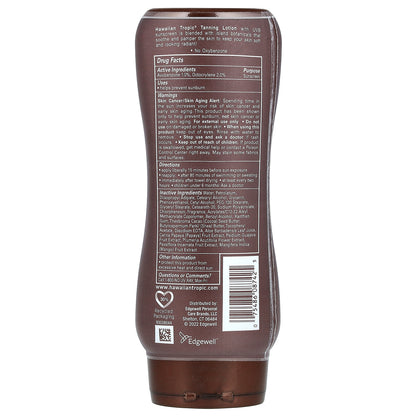 Hawaiian Tropic, Island Tanning, Sunscreen Lotion, Cocoa Butter, SPF 4, 8 fl oz (236 ml)