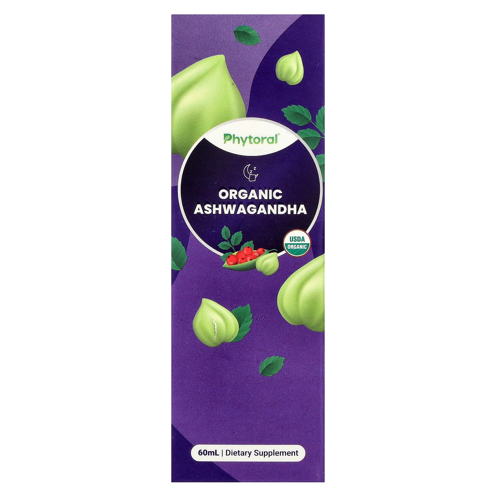 Phytoral, Organic Ashwagandha, 60 ml