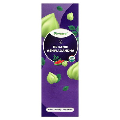 Phytoral, Organic Ashwagandha, 60 ml