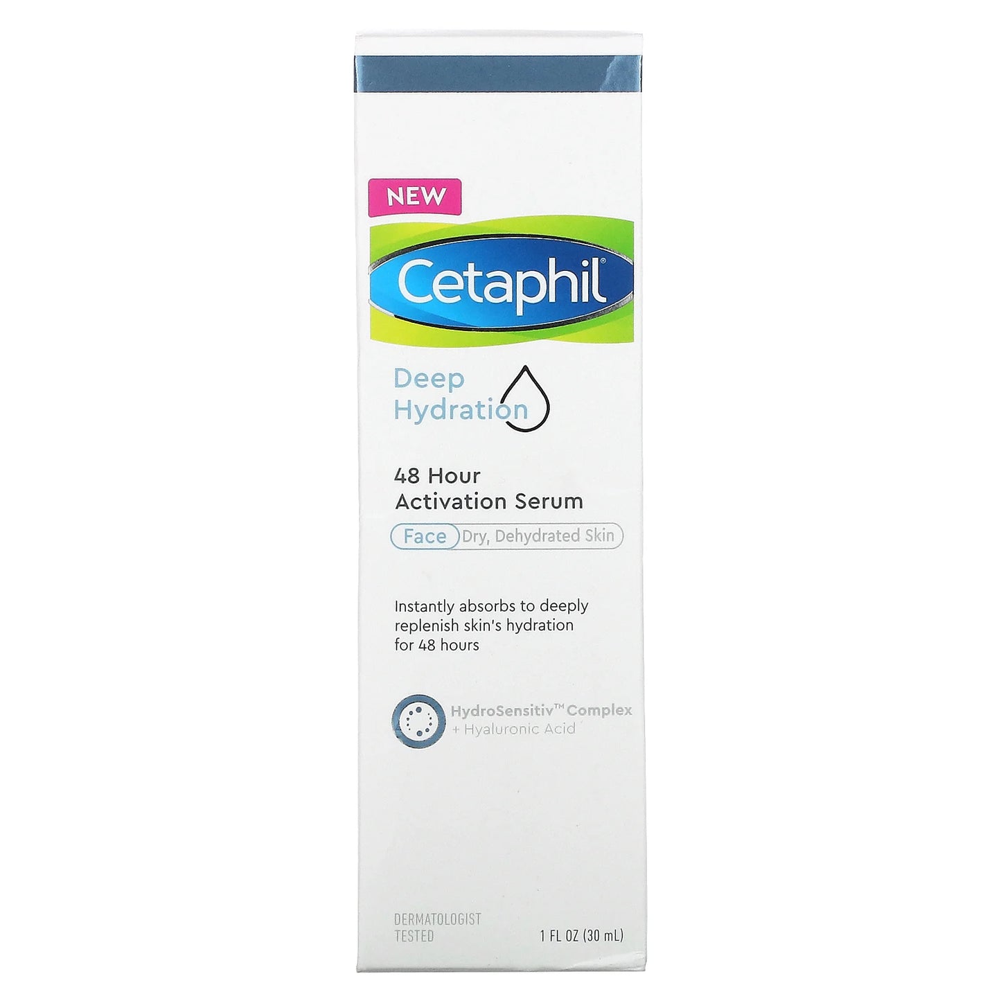 Cetaphil, Deep Hydration, 48 Hour Activation Serum, 1 fl oz (30 ml)