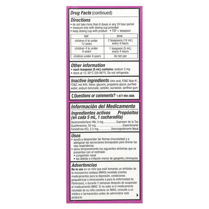 Tukol, Children's, Cough & Congestion, Ages 4+, Grape, 4 fl oz (118 ml)