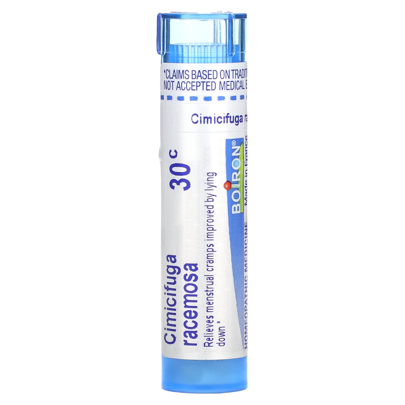 Boiron, Cimicifuga Racemosa, 30C, Cramp Relief, Approx 80 Pellets