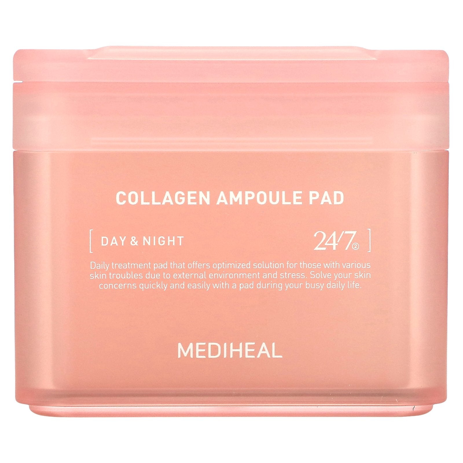 MEDIHEAL, Collagen Ampoule Pad, 100 Pads, 5.74 fl oz (170 ml)