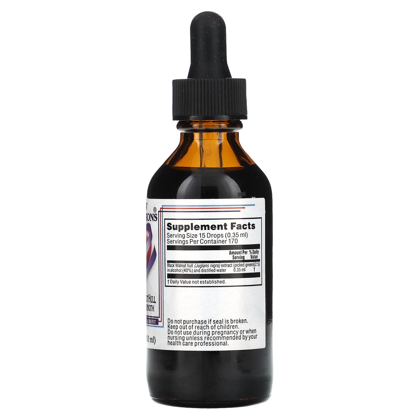 Kroeger Herb Co, Black Walnut Hull, 2 fl oz (60 ml)