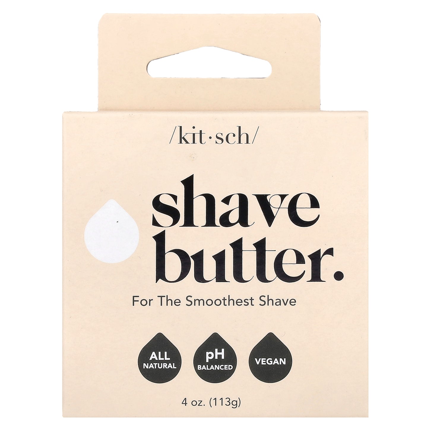 Kitsch, Shave Butter Bar, White Tea & Shea Butter, 4 oz (113 g)