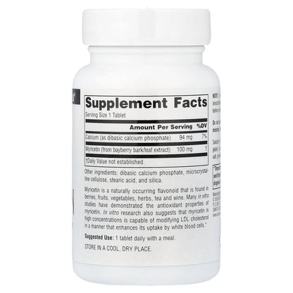 Source Naturals, Myricetin, 100 mg, 60 Tablets