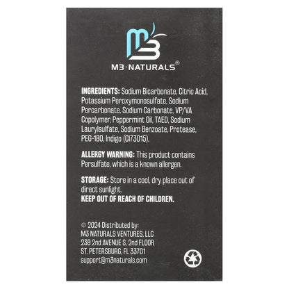 M3, Retainer Cleaner, Overnight + Whitening, Mint, 120 Tablets