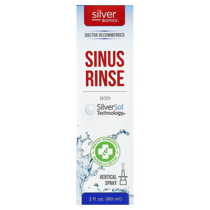 American Biotech Labs, Silver Biotics®, Sinus Rinse With SilverSol Technology®, 2 fl oz (60 ml)