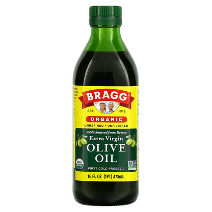 Bragg, Organic Extra Virgin Olive Oil, 16 fl oz (473 ml)