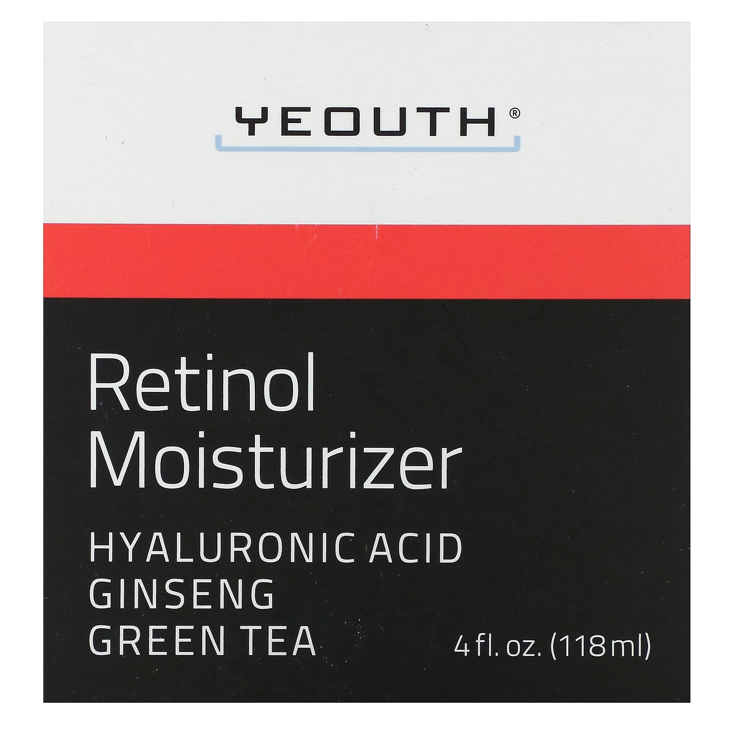 YEOUTH, Retinol Moisturizer, 4 fl oz (118 ml)