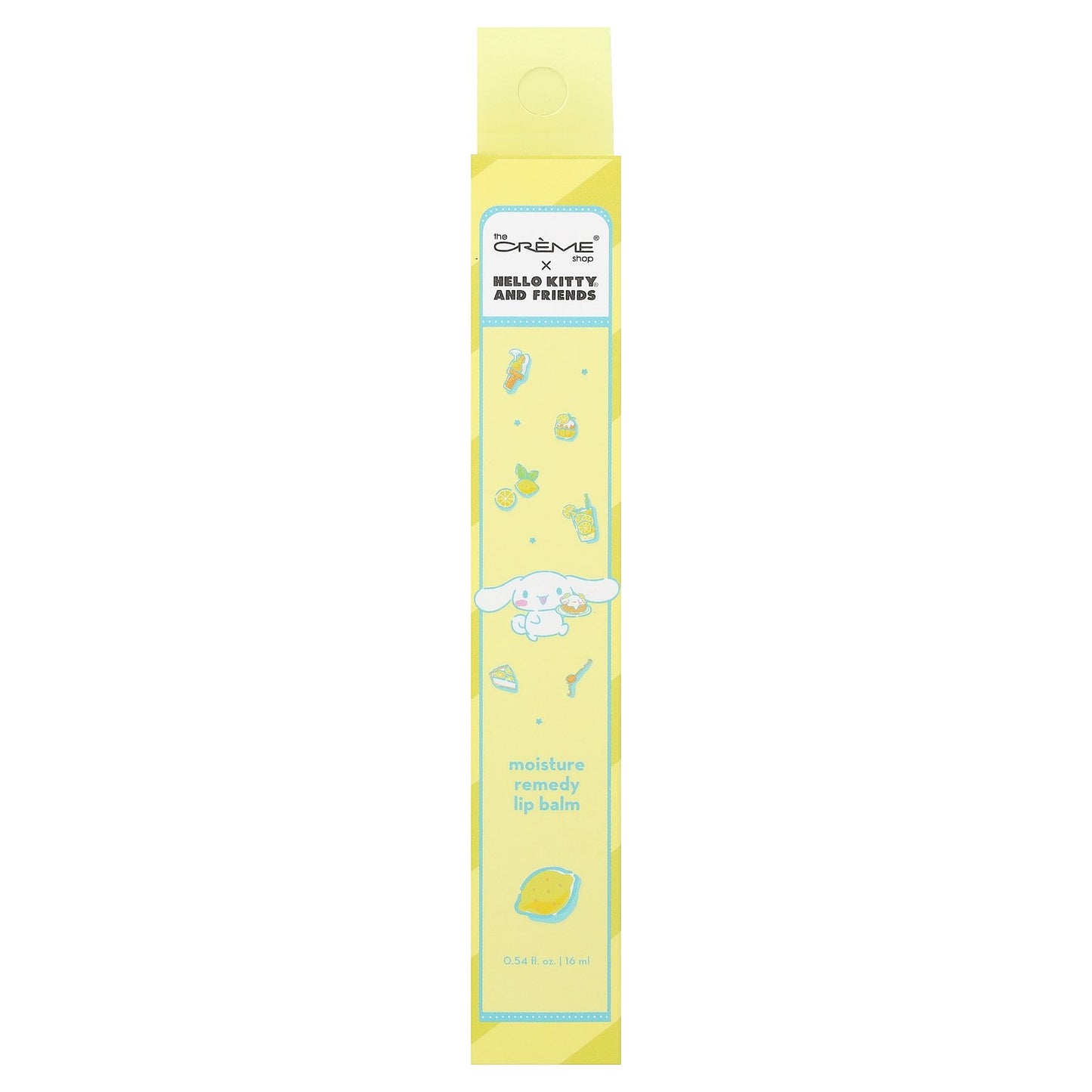 The Creme Shop, Hello Kitty® and Friends, Moisture Remedy Lip Balm, Lemon, 0.54 fl oz (16 ml)