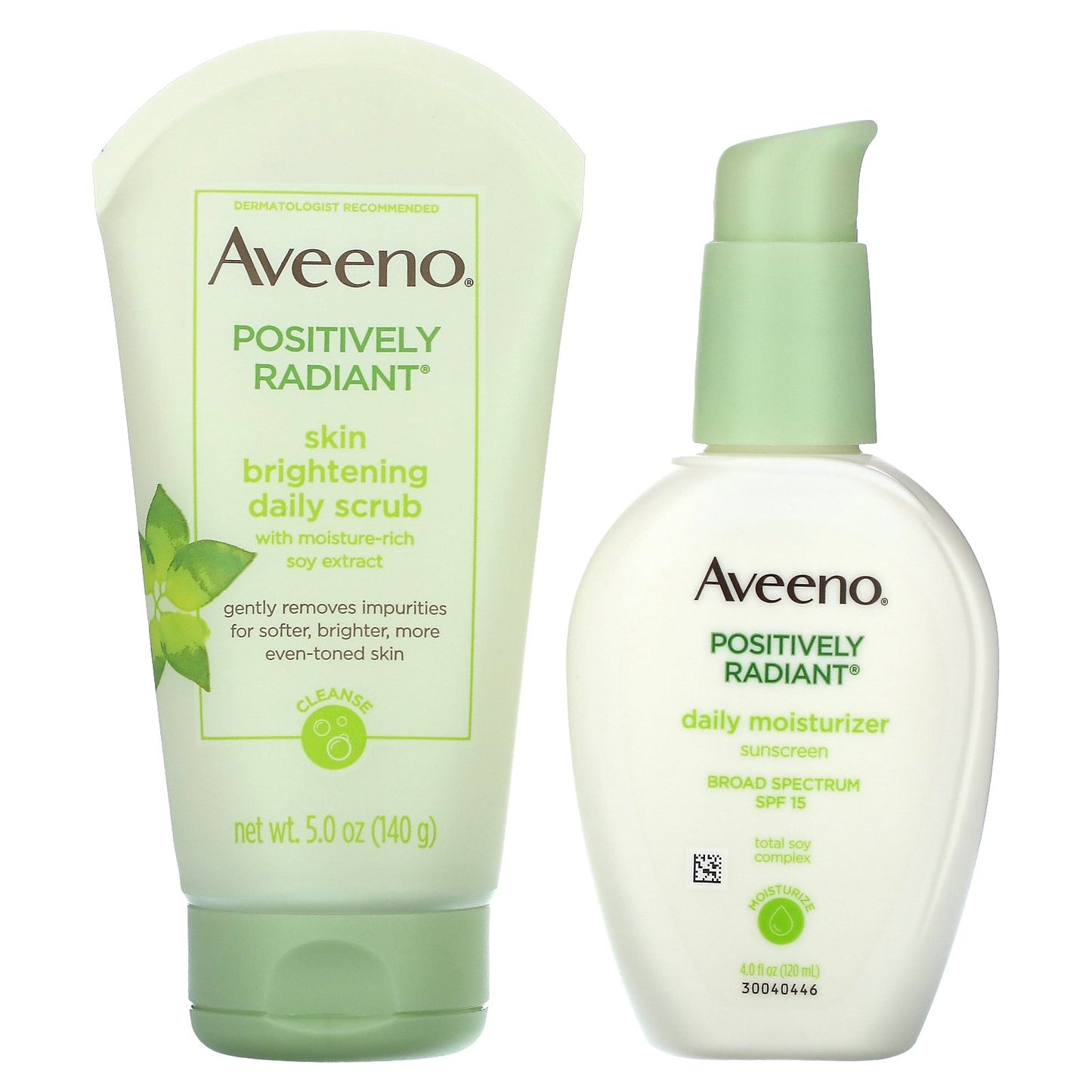 Aveeno, Favorites, Morning Radiance Regime, 2 Piece Set