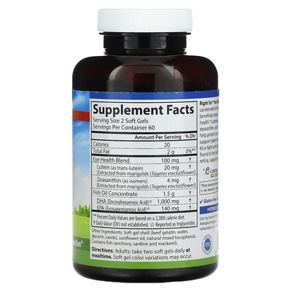 Carlson, Right for the Macula, 120 Soft Gels