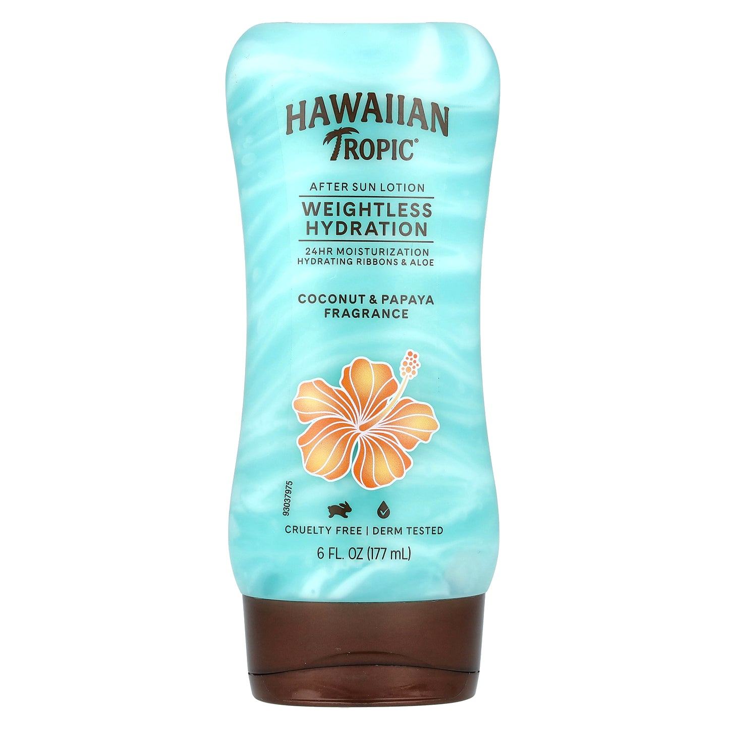 Hawaiian Tropic, After Sun Lotion, Weightless Hydration, Coconut & Papaya, 6 fl oz (177 ml)