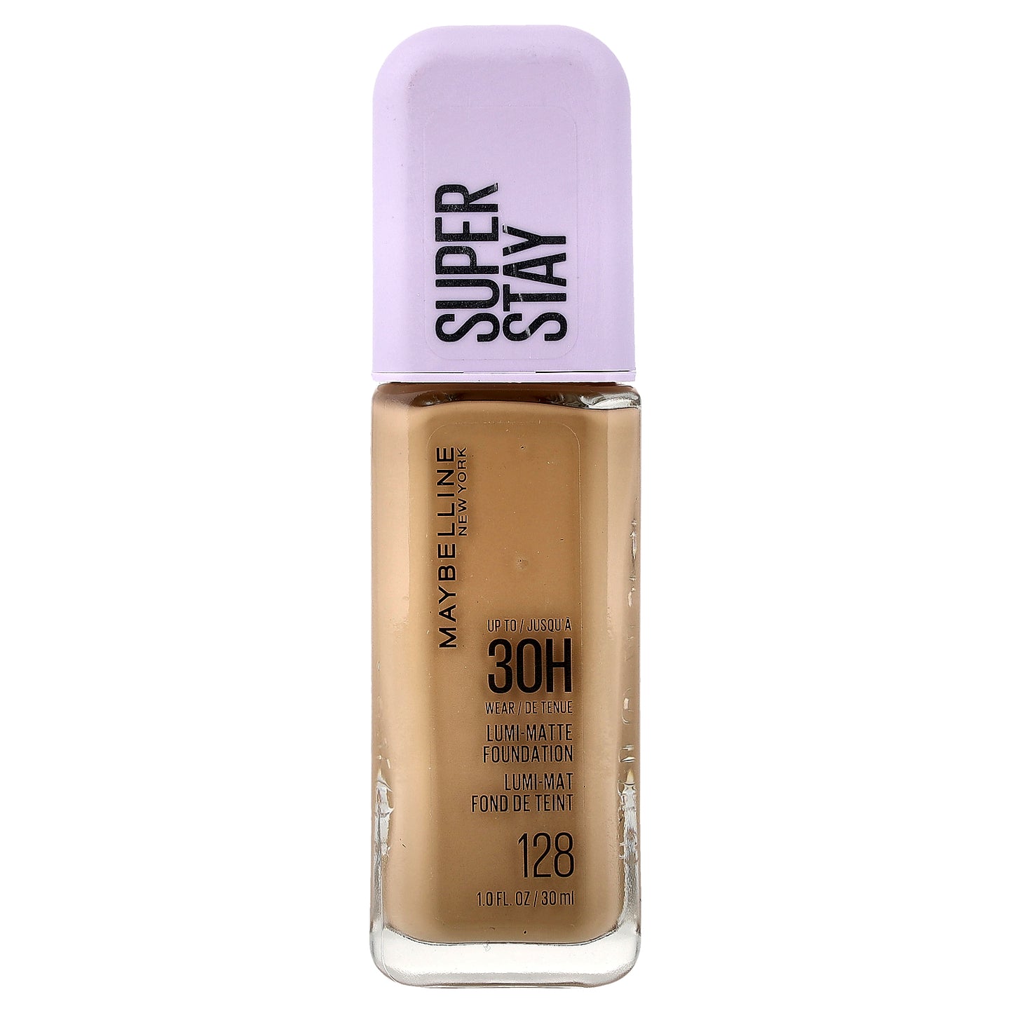 Maybelline, Super Stay, Lumi-Matte Foundation, 128, 1 fl oz (30 ml)