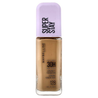 Maybelline, Super Stay, Lumi-Matte Foundation, 128, 1 fl oz (30 ml)