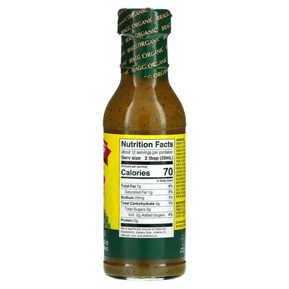 Bragg, Organic Dressing & Marinade with Apple Cider Vinegar, Vinaigrette, 12 fl oz (354 ml)