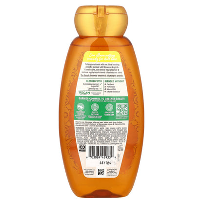 Garnier, Whole Blends, Illuminating Shampoo, Moroccan Argan & Camellia Oils , 12.5 fl oz (370 ml)