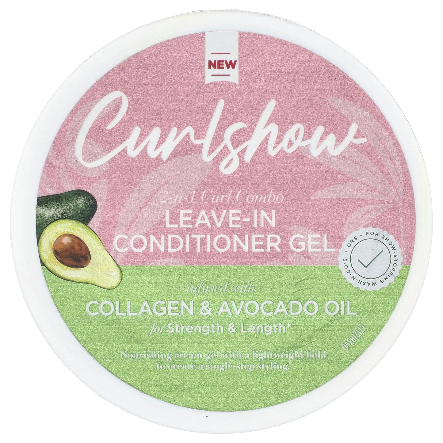 ORS, CurlShow™, 2-N-1 Curl Combo, Leave-In Conditioner Gel , 16 oz (453 g)