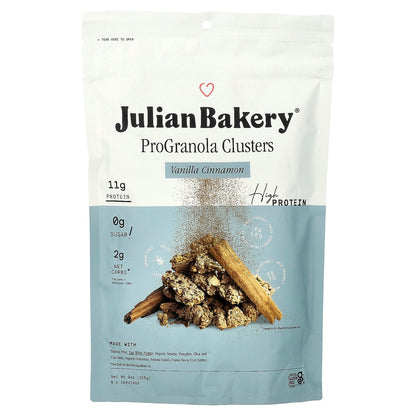 Julian Bakery, ProGranola Clusters, Vanilla Cinnamon, 9 oz (255 g)
