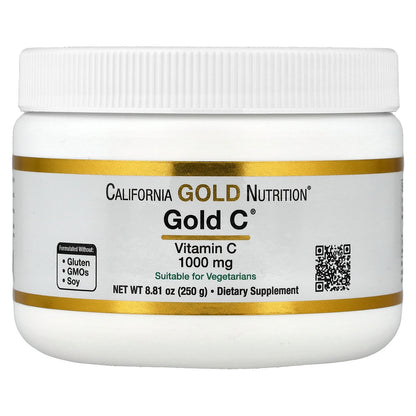 California Gold Nutrition, Gold C Powder, Vitamin C, 1,000 mg, 8.81 oz (250 g)