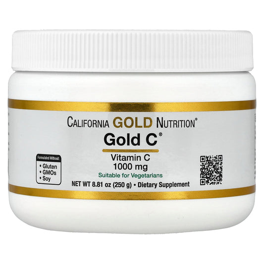 California Gold Nutrition, Gold C Powder, Vitamin C, 1,000 mg, 8.81 oz (250 g)