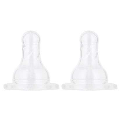 Dr. Brown's, Natural Flow®, Anti-colic Nipple,  0 Months +, Slow Flow, 2 Pack