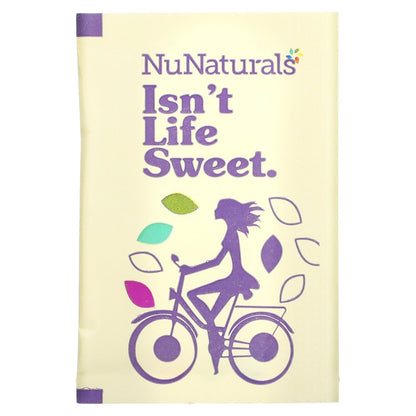 NuNaturals, Organic Sweetener, Stevia and Monk Fruit, 70 Packets, 2.47 oz (70 g)