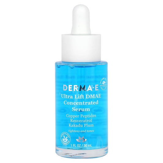 DERMA E, Ultra Lift DMAE Concentrated Serum, 1 fl oz (30 ml)