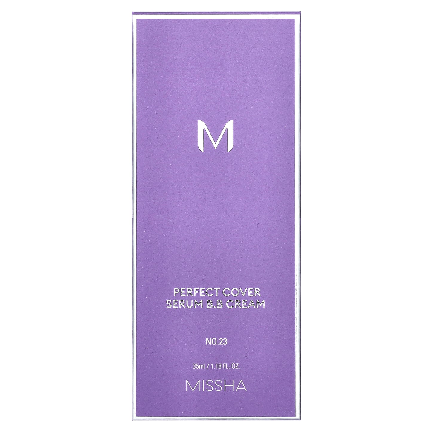 Missha, Perfect Cover Serum B.B Cream, No. 23 Natural Beige, 1.18 fl oz (35 ml)