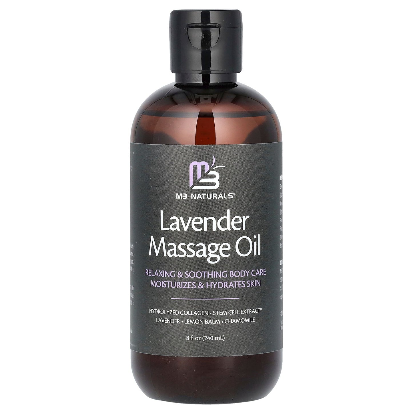 M3, Lavender Massage Oil, 8 fl oz (240 ml)