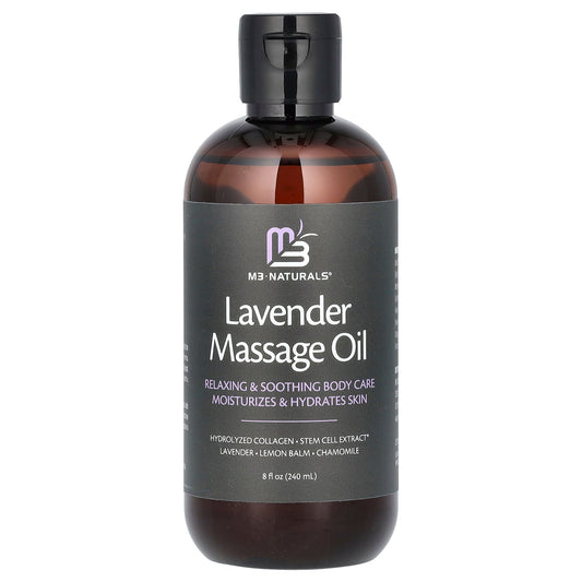 M3, Lavender Massage Oil, 8 fl oz (240 ml)