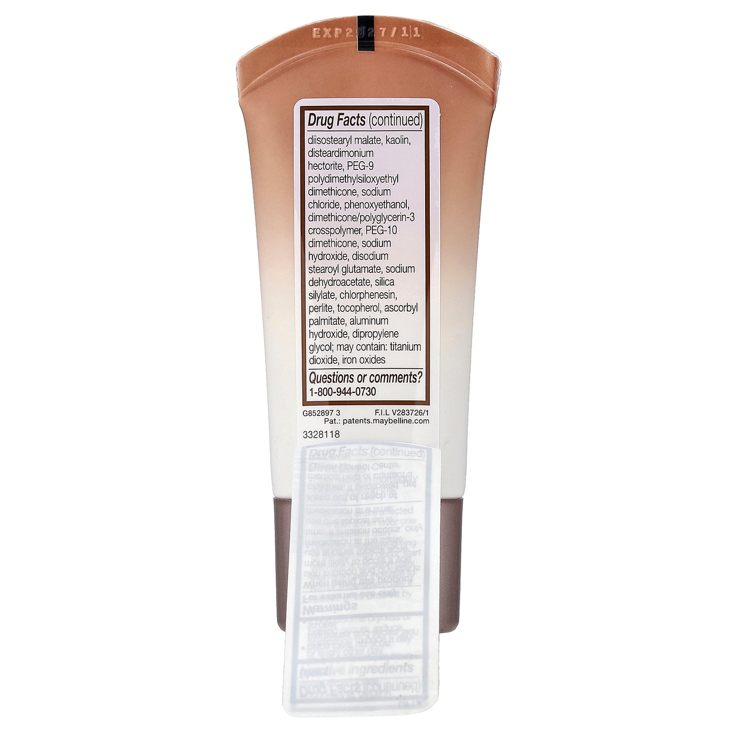 Maybelline, Dream BB Pure, Skin Clearing Beauty Balm, 130 Medium Deep Sheer Tint, 1 fl oz (30 ml)