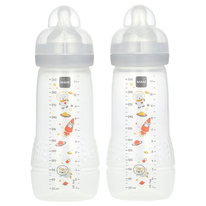 MAM, Easy Active, Baby Bottle, 4+ Months, 2 Count