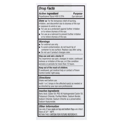 Bausch + Lomb Blink, Blink® Triple Care, Dry Eye, Lubricating Eye Drops, 0.34 fl oz (10 ml)