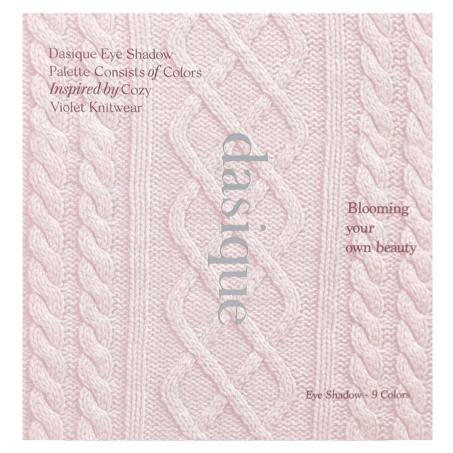 Dasique, Eyeshadow Palette, 16 Violet Knit, 1 Count
