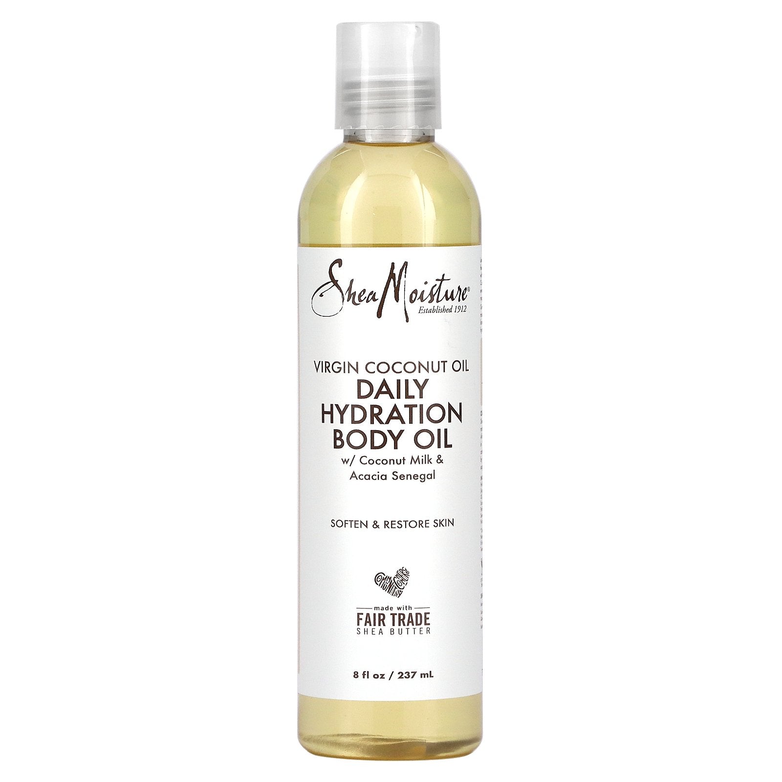 SheaMoisture, Virgin Coconut Oil, Daily Hydration Body Oil, 8 fl oz (237 ml)