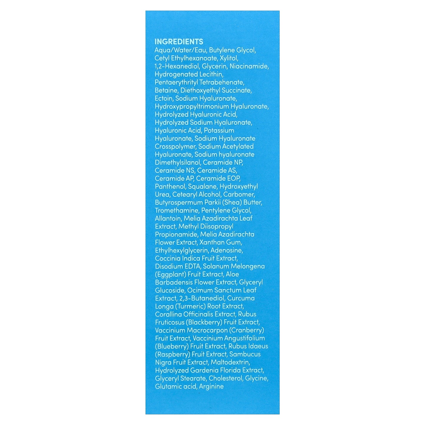 EQQUALBERRY, Blue Blow, Hyaltoin Flooding Serum, 1.01 fl oz (30 ml)