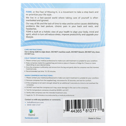 FOMI, Kids Hot & Cold Gel Sleeves, 3 Sleeves