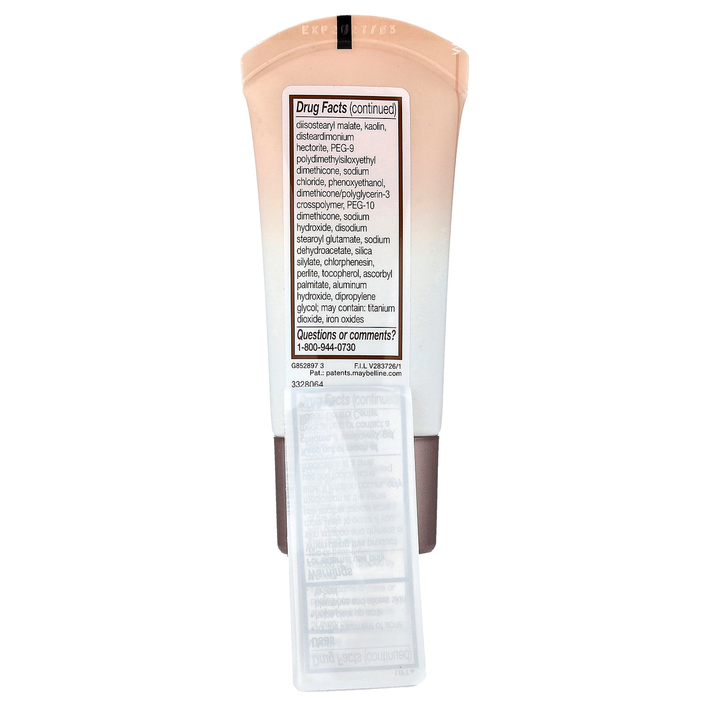 Maybelline, Dream BB Pure, Skin Clearing Beauty Balm, 110 Light/Medium Sheet Tint, 1 fl oz (30 ml)