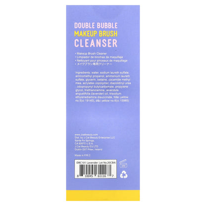 J.Cat Beauty, Double Bubble Makeup Brush Cleanser, 5 fl oz (150 ml)