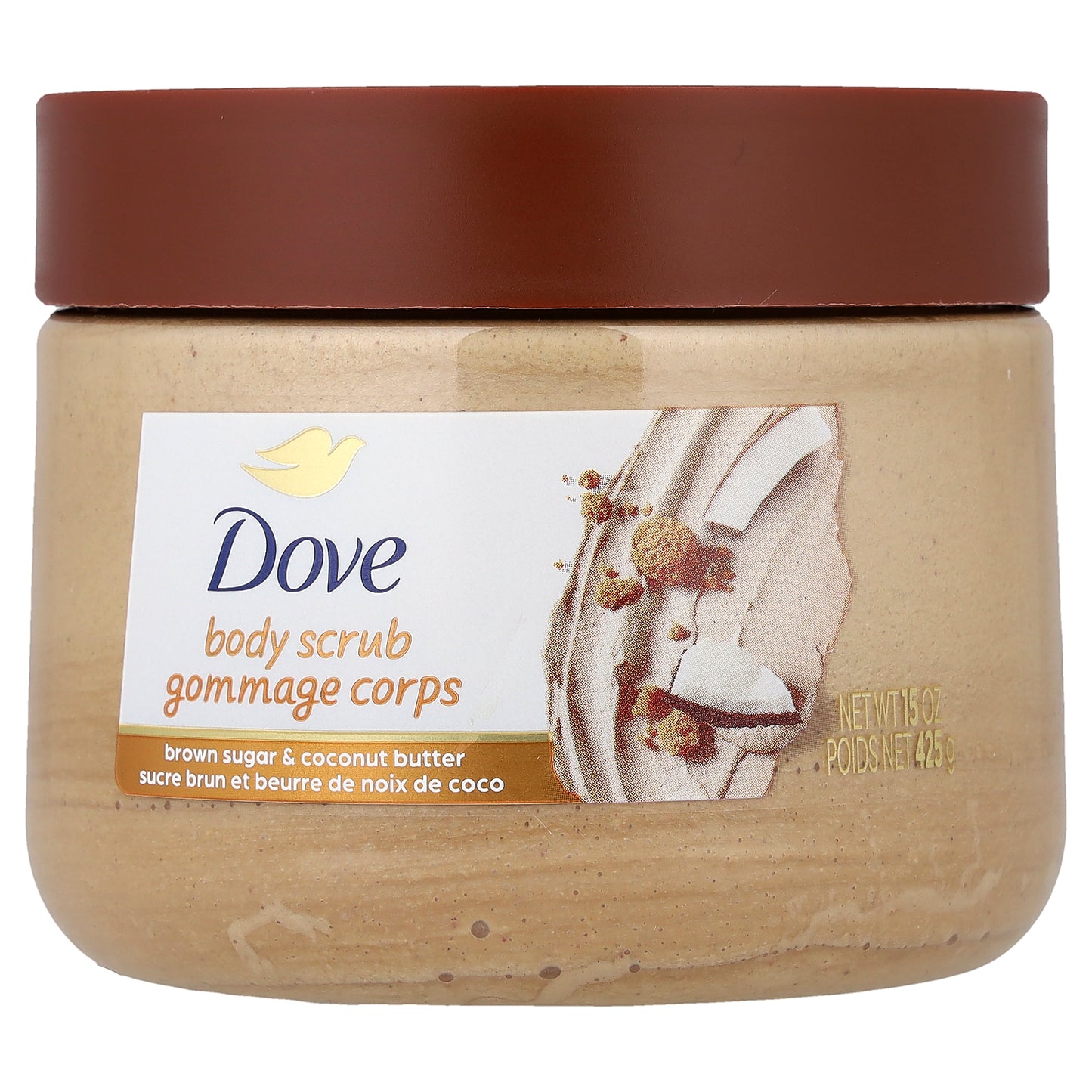 Dove, Body Scrub, Brown Sugar & Coconut Butter, 15 oz (425 g)