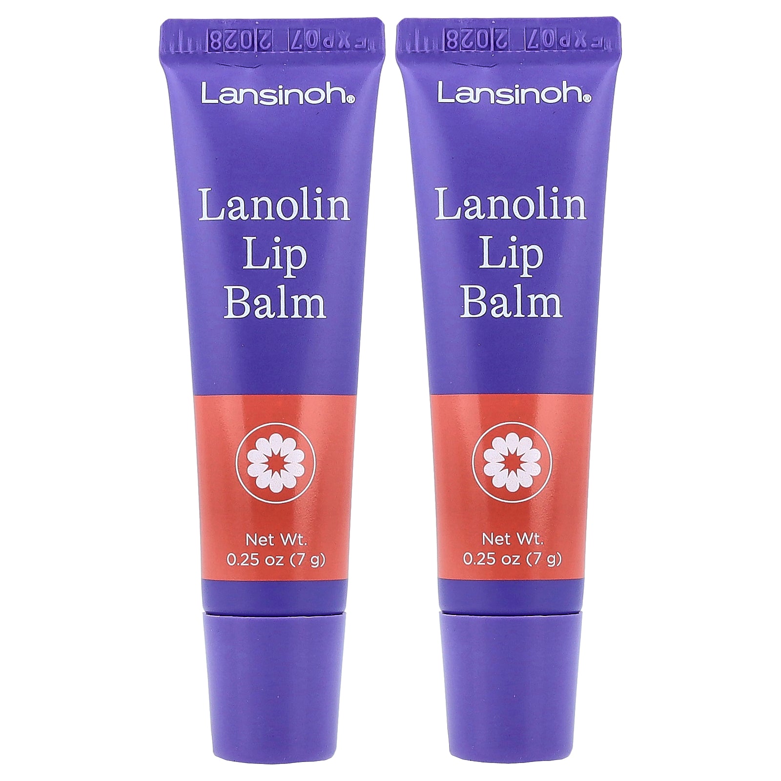 Lansinoh, Lanolin Lip Balm, 2 Pack, 0.25 oz (7 g) Each